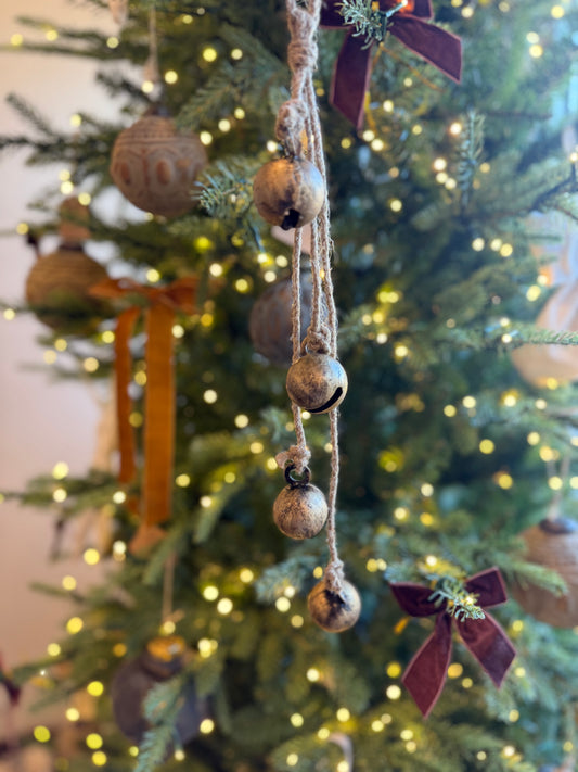 Round Hanging Brass Bells