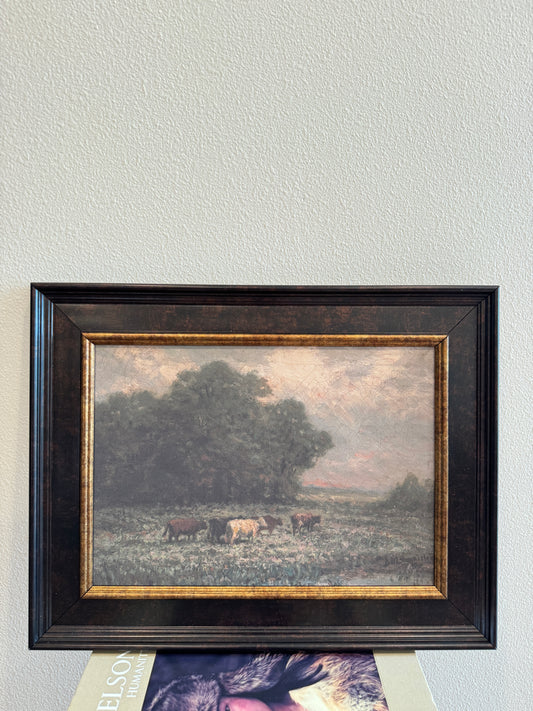 Cattle Grazing 18x14