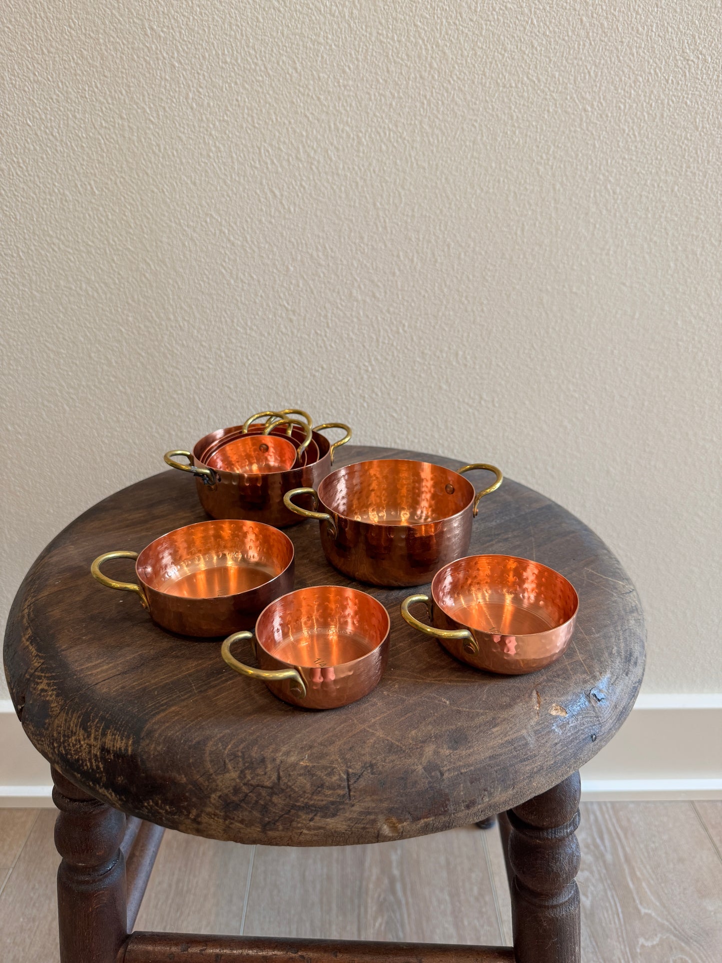 Copper Measuring Cups