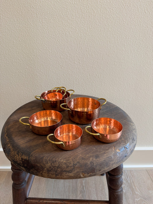 Copper Measuring Cups