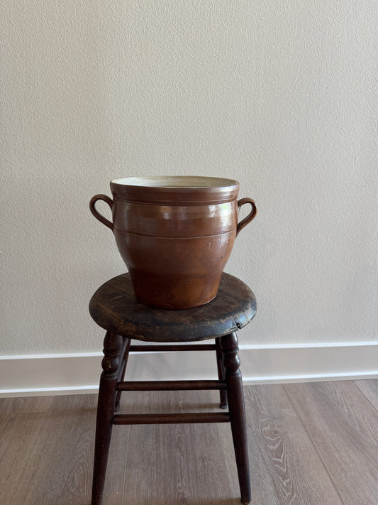 Vintage Double Handle Crock