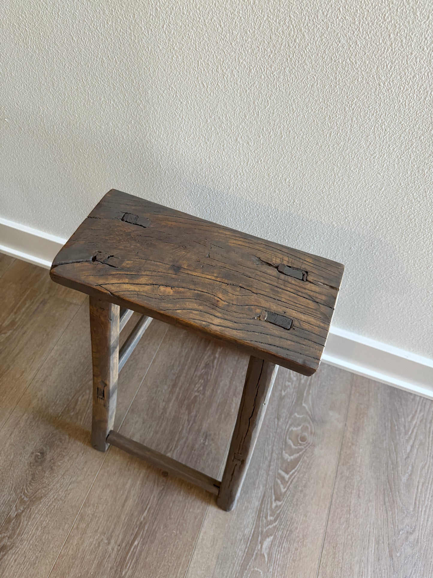 Vintage Elm Side Table