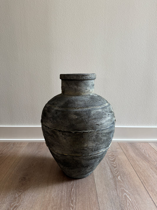 Distressed Floor Vase
