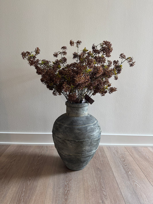 Distressed Floor Vase