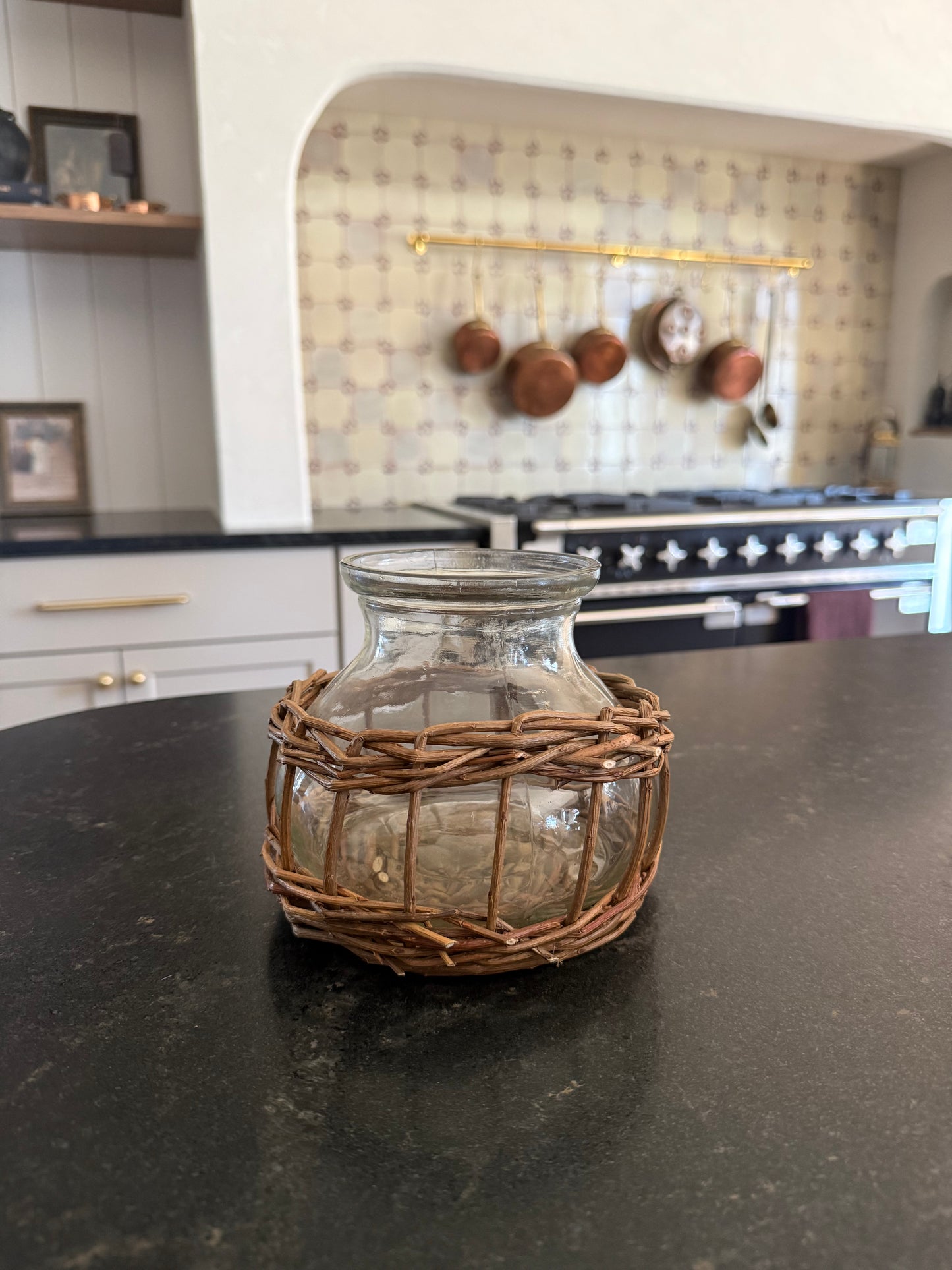 Rattan Wrapped Jars (3 sizes)