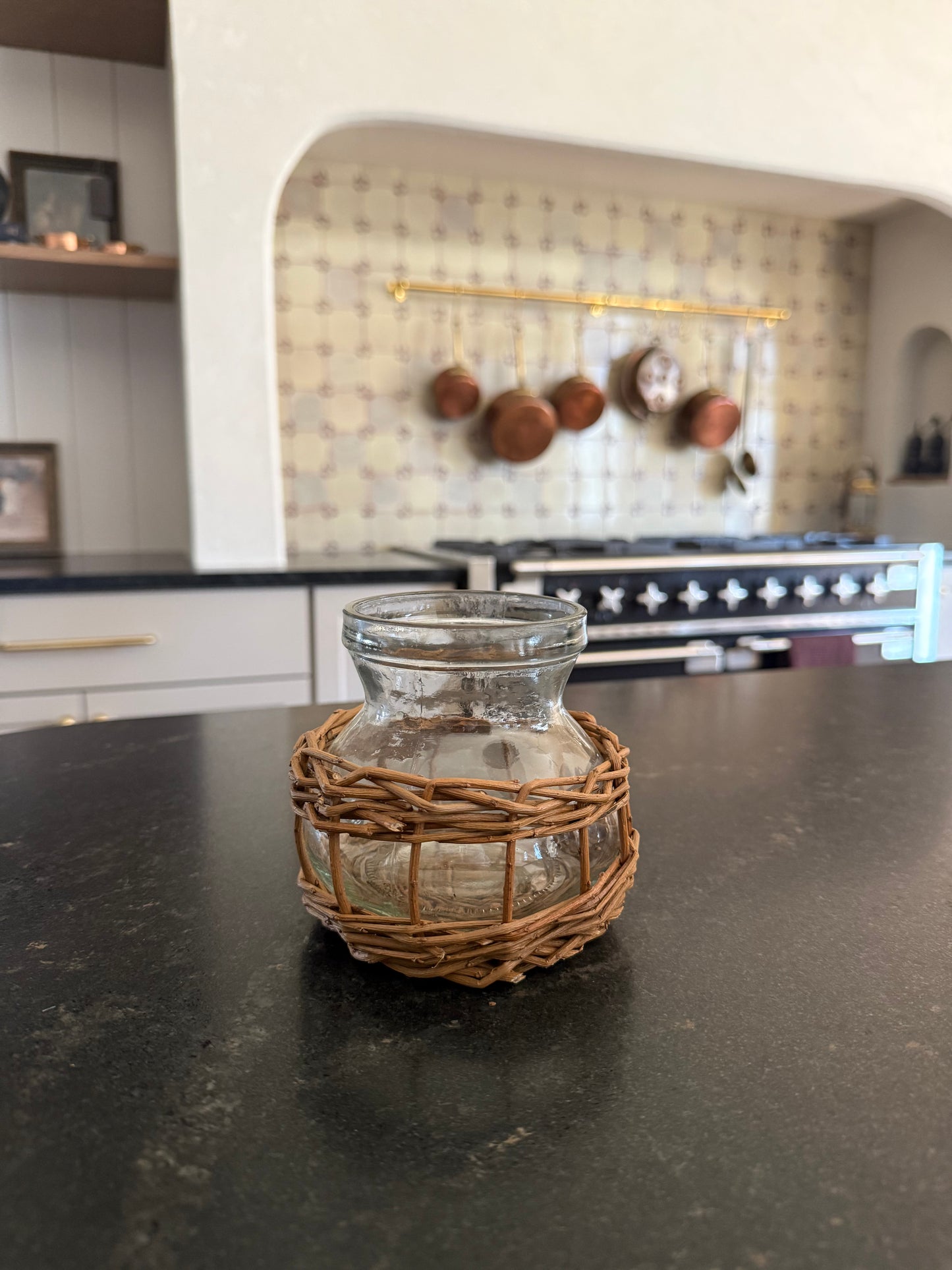 Rattan Wrapped Jars (3 sizes)