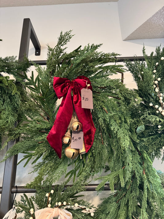 Mixed Cypress and Norfolk Wreath - Large