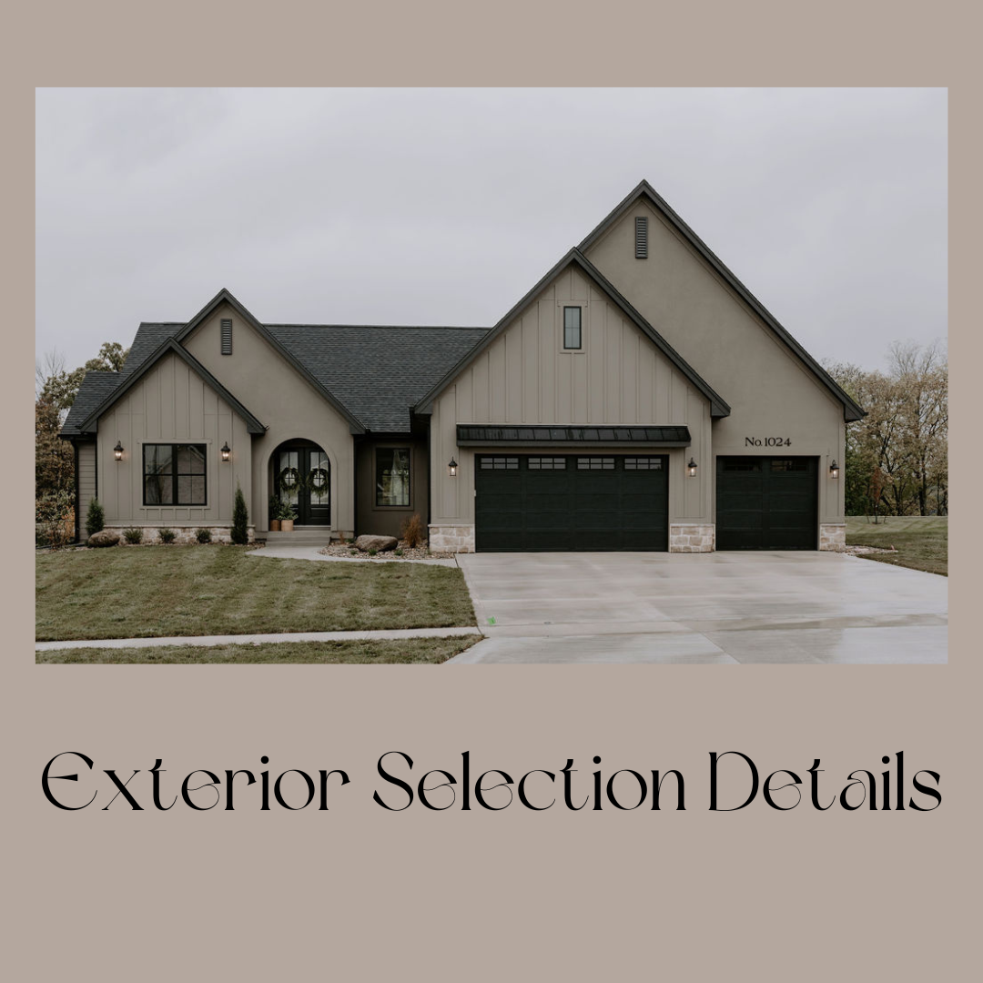 Exterior Selections Package 7