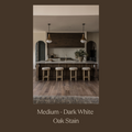 Medium-Dark White Oak Stain Formula