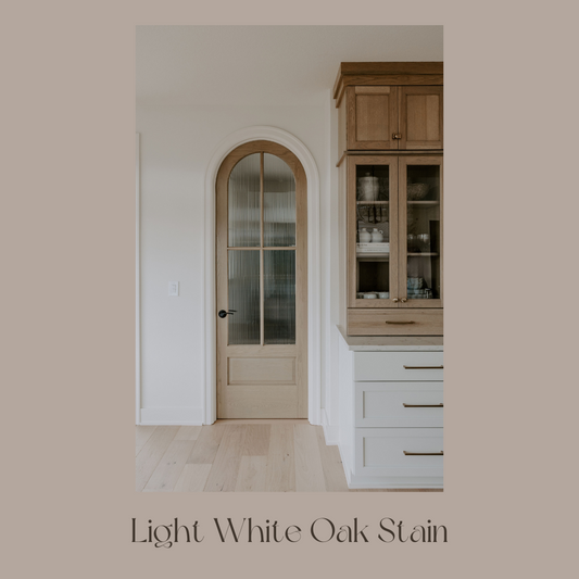 Light White Oak Stain Formula
