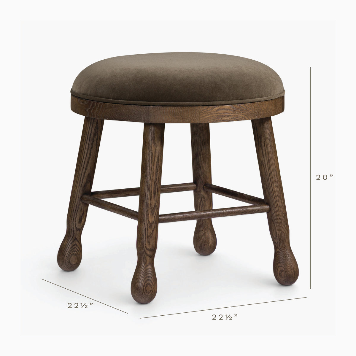 Theo Upholstered Stool