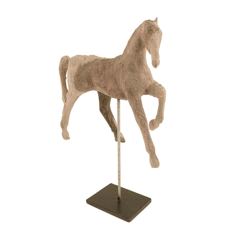 Resin Horse in Stand Figurine