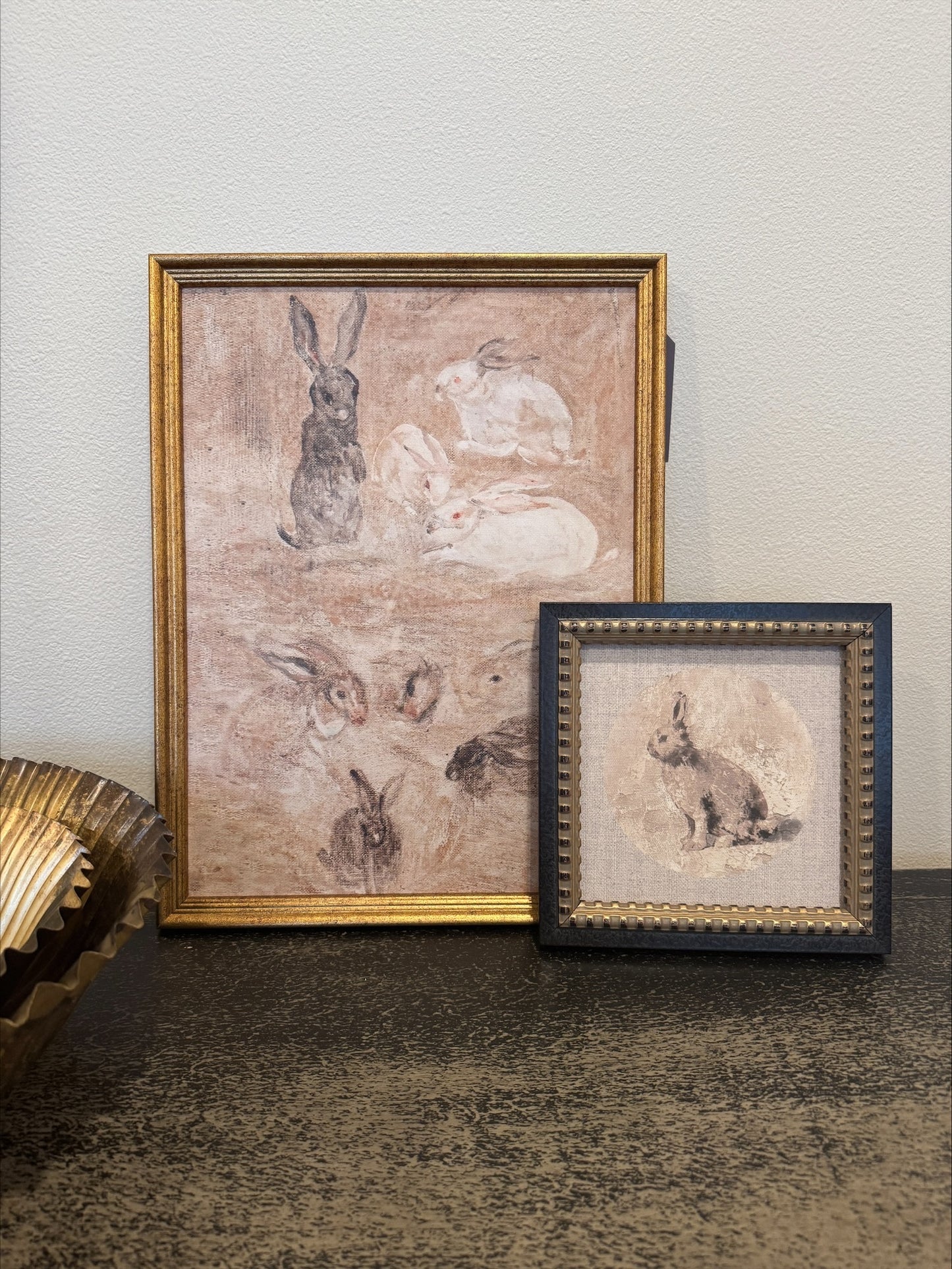 Vintage Bunny 9x9